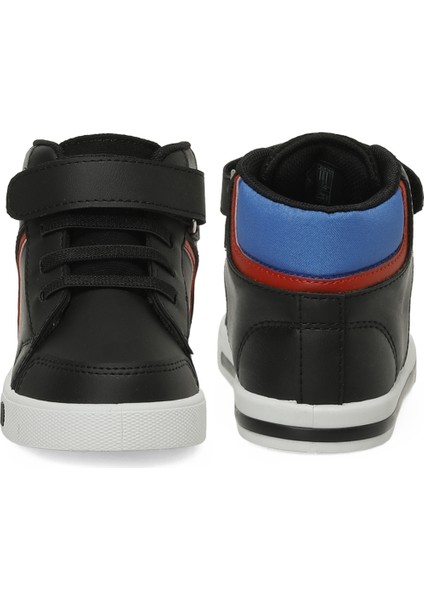 GEOM.P5PR Siyah Erkek Çocuk High Sneaker