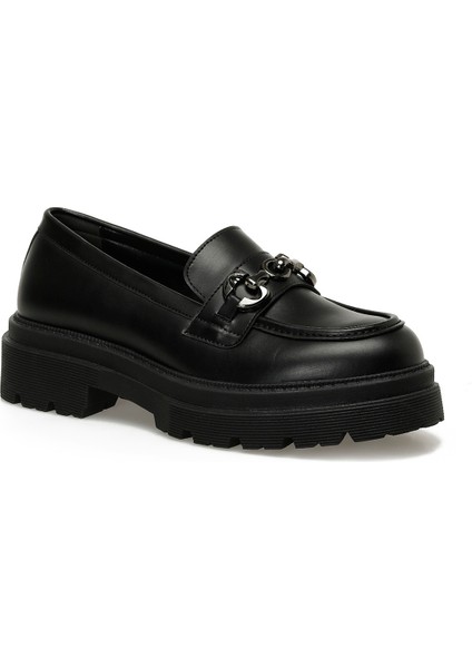 25K-2111 5pr Siyah Kadın Loafer