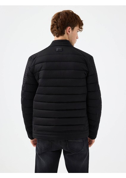 Regular Fit Siyah Erkek Mont LF2040348 modelleri