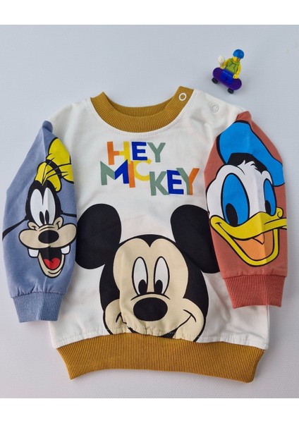 Hey Figürlü Penye 2li Pijama Takımı (6 - 24AY) indirimleri