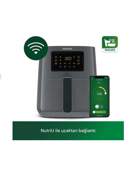 Yüksek Teknolojili Beyaz Airfryer, Sağlıklı ve Pratik Pişirme Deneyimi