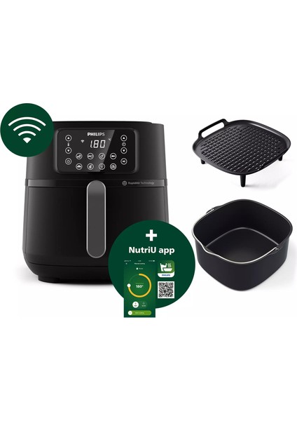 Beyaz Airfryer 5000 Serisi Xxl, Sağlıklı ve Pratik Yemek Hazırlama Cihazı indirimleri