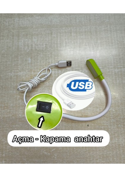 Dikiş Makinesi Spiralli Led Lamba ( USB Girişli ) modelleri