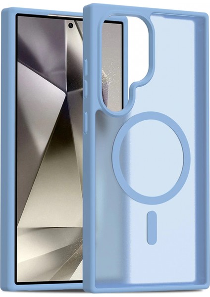Samsung Galaxy S24 Ultra Jota Magsafe Kapak - Açık Mavi modelleri