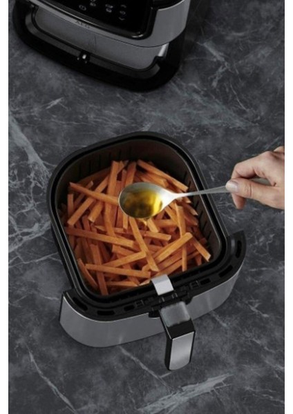8 Programlı Dokunmatik LCD Airfryer Siyah, Sağlıklı ve Hızlı Pişirme Cihazı modelleri
