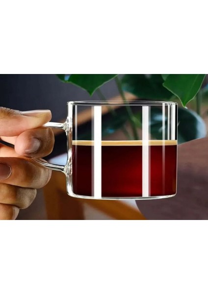Espresso Bardağı Cam 2 Adet Termosilikat fırsatları
