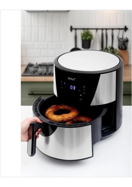 Büyük Hacimli 8l Airfryer 1700W, Sağlıklı ve Pratik Yemekler Için Mükemmel Seçim fırsatları