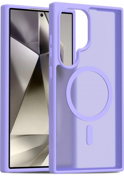 Samsung Galaxy S24 Ultra Jota Magsafe Kapak - Lila modelleri