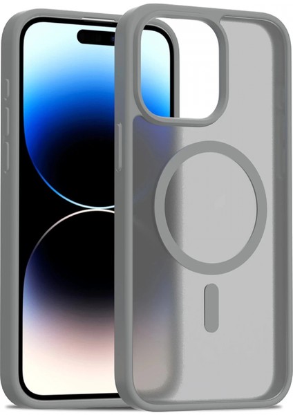iPhone 14 Pro Max Jota Magsafe Kapak - Titan Gri fırsatları