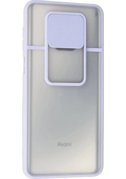 Xiaomi Redmi Note 9 Pro Kılıf Palm Buzlu Kamera Sürgülü Silikon - Lila modelleri