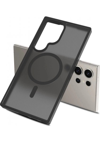 Samsung Galaxy S24 Ultra Jota Magsafe Kapak - Rose