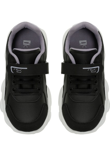 BELLI F 5PR Siyah Kız Çocuk Sneaker