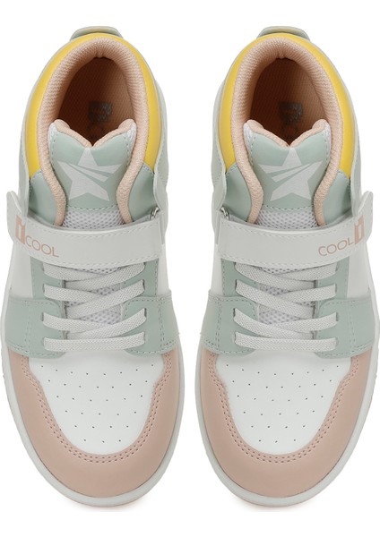 Corden F 5pr Beyaz Kız Çocuk High Sneaker