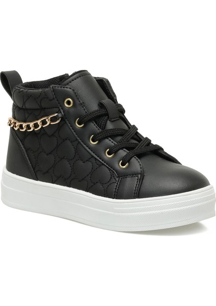Corve F 5pr Siyah Kız Çocuk High Sneaker