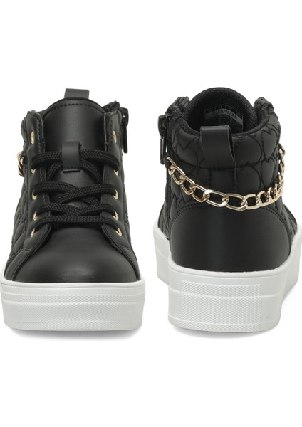 Corve F 5pr Siyah Kız Çocuk High Sneaker