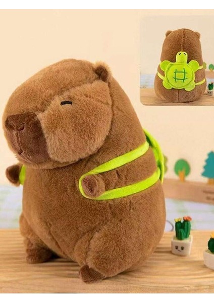 Kapibara Yeşil Sülüfet Anahtarlık Capibara Yeşil Kaplumbağa Yeşil Sülfet