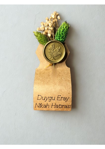 Hediyelik Bubble Mum Mühürlü/kuru Çiçekli/ Kraft Paketli Nişan,söz,kına,düğün,doğum 20 Adet