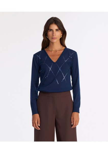 Regular V Yaka Uzun Kol Kazak