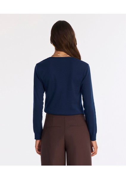 Regular V Yaka Uzun Kol Kazak modelleri