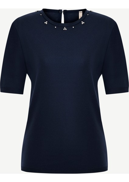 Regular Bisiklet Yaka Kısa Kol Kazak fırsatları