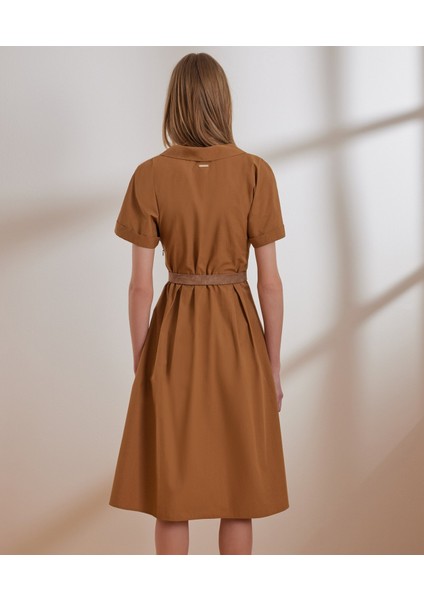 Cep Detaylı Midi Elbise fırsatları