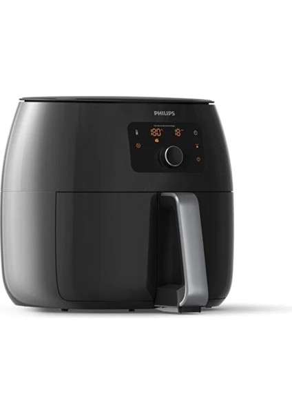 Yüksek Kapasiteli Siyah Airfryer, 1,4 Kg, 2225 W, Yağ Azaltma Teknolojisi fiyatları