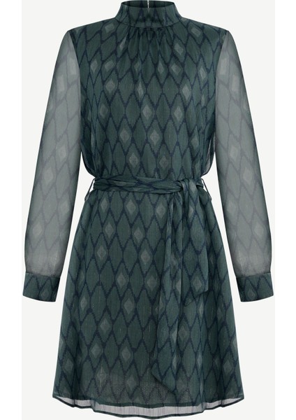 Bol Yarım Balıkçı Yaka Uzun Kol Elbise indirimleri