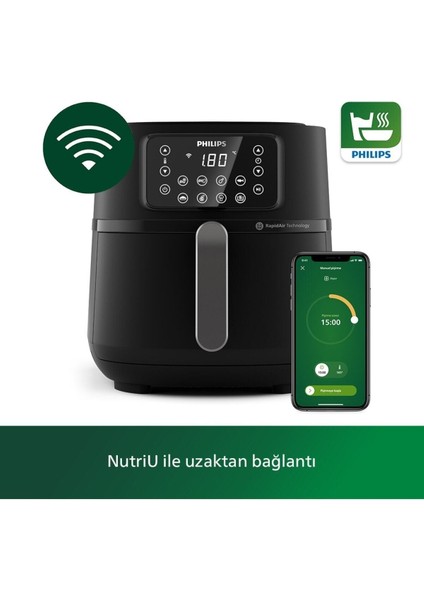 Gelişmiş Wi-Fi Airfryer 5000 Serisi Xxl, Tepsi ve Izgara Plakası Hediye fiyatları