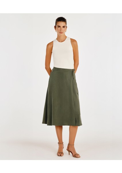 Dökümlü Midi Etek fiyatları