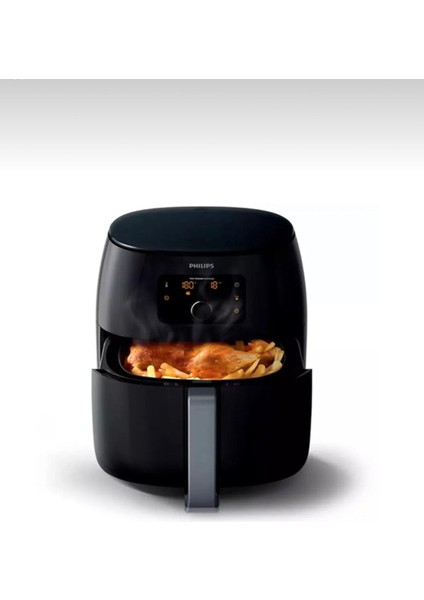 Genel Kullanıma Uygun Büyük Boy Hava Fritözü, Şık Siyah Tasarım fiyatları