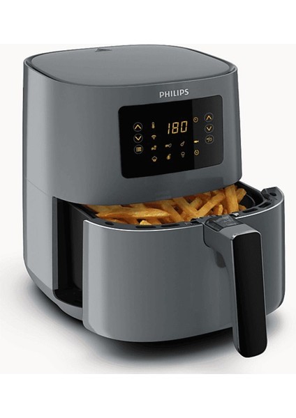 Gri, Bağlantılı, Yağsız Pişirme, Pratik, Sağlıklı, Hızlı, Kolay Kullanım, Ev Tipi Fritöz fiyatları