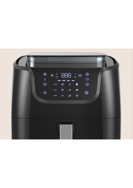 6.5l Buharlı Hava Fritözü, Siyah, Yağsız, Sağlıklı Pişirme Cihazı fırsatları