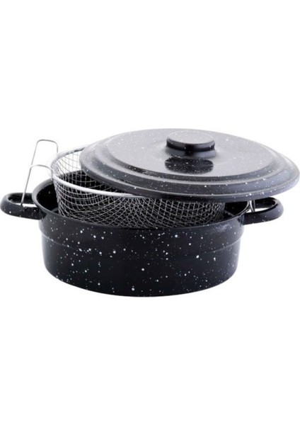 Beyaz Fritöz Kızartma Tenceresi, Sağlıklı ve Pratik Kullanım Için Ideal