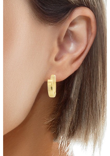 Taşsız Küpe 14 Ayar Altın 1.36 gr OA-K1TB01029337 fırsatları