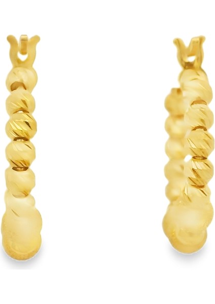 Taşsız Küpe 14 Ayar Altın 3.80 gr OA-K1TB01029347 modelleri