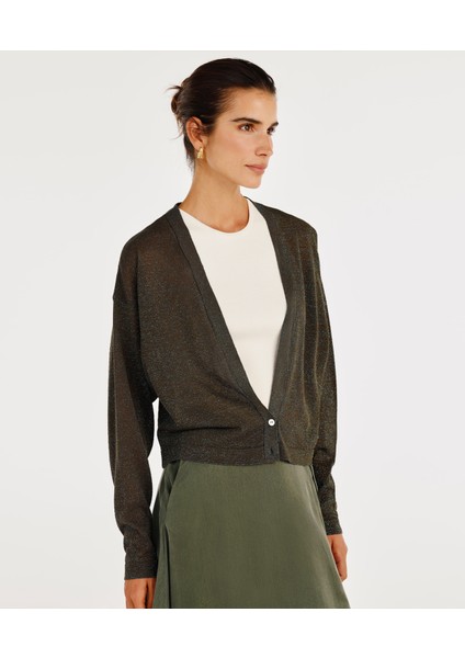 Derin V Yaka Rahat Kalıp Hırka modelleri