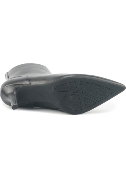 Tartıne 5pr Siyah Kadın Topuklu Bot