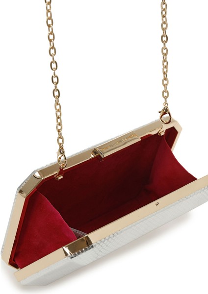 ISLA2BAG 5pr Gümüş Kadın Clutch
