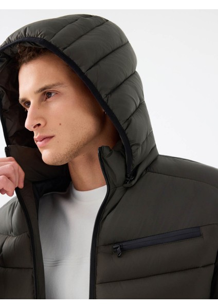 Regular Fit Haki Erkek Mont LF2033757 fırsatları