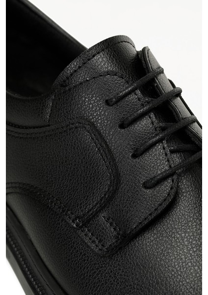 357345.M P 5pr Siyah Erkek Klasik Ayakkabı