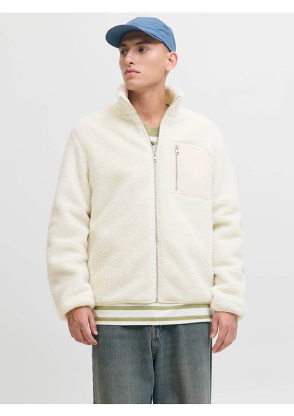 Teddy Beyaz Erkek Ceket 12284775