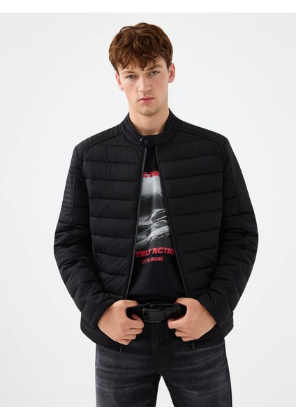 Regular Fit Siyah Erkek Mont LF2040348