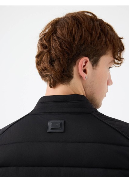 Regular Fit Siyah Erkek Mont LF2040348 fırsatları