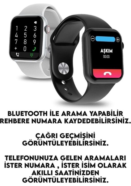 45MM Super Amoled Ekran Akıllı Saat, Oyun, Asistan, Kordon Kilitli, Siyah modelleri