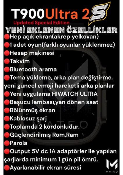 Şık Akıllı Saat ve Kablosuz Kulaklık Seti, Siyah, Dokunmatik, Bluetooth, 2'li Paket modelleri