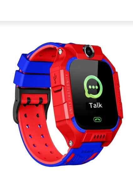 Kırmızı Akıllı Çocuk Takip Saati, Sim Kartli, Uzaktan Dinleme, Türkçe Menü fiyatları