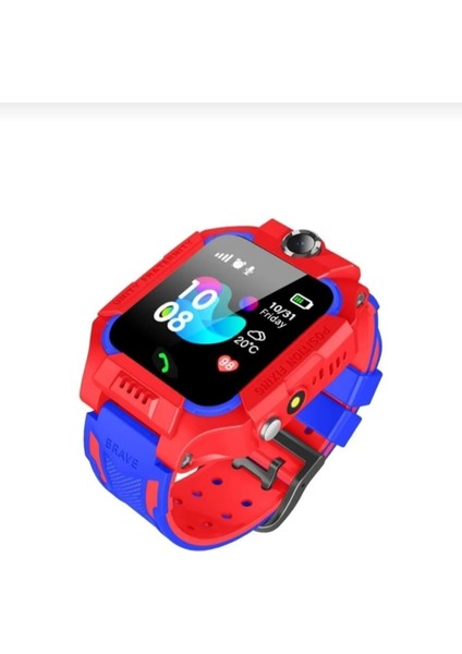 Kırmızı Akıllı Çocuk Takip Saati, Sim Kartli, Uzaktan Dinleme, Türkçe Menü fırsatları