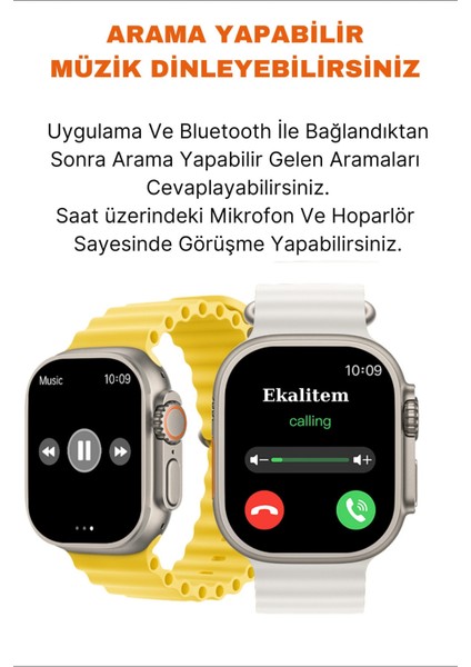 Uyumlu Erkek Akıllı Saat, Su Geçirmez, Siyah, T900 Model fiyatları