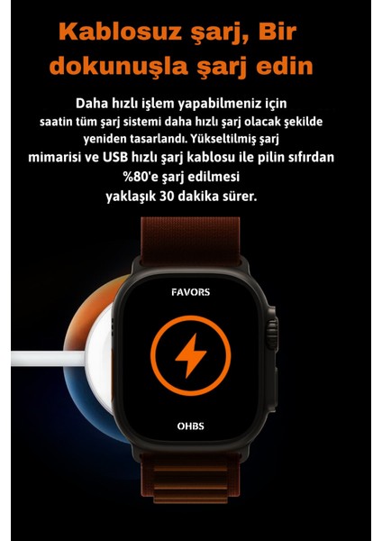 Uyumlu Erkek Akıllı Saat, Su Geçirmez, Siyah, T900 Model fırsatları