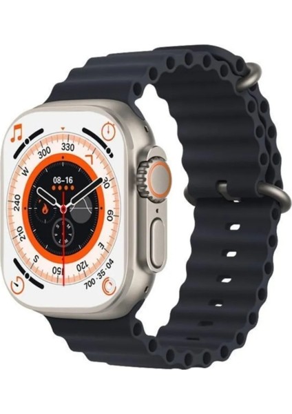 45MM Akıllı Saat, 2,2 Inç Tam Ekran, Bluetooth Arama ve Cevaplama, Android ve Ios Uyumlu